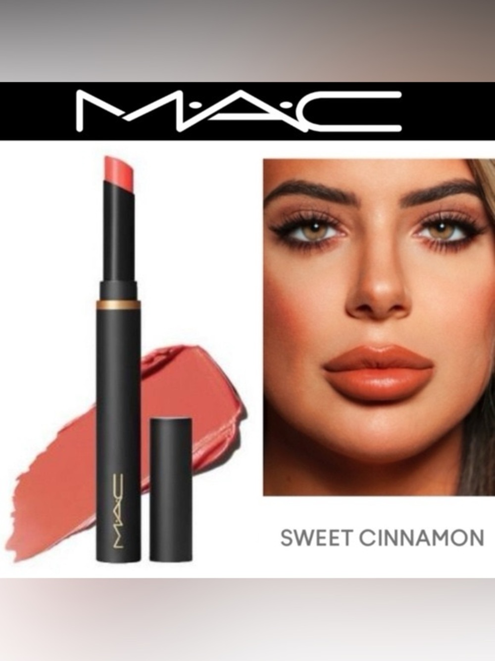 MAC Powder Kiss Velvet Blur Slim Stick - 893 Sweet Cinnamon